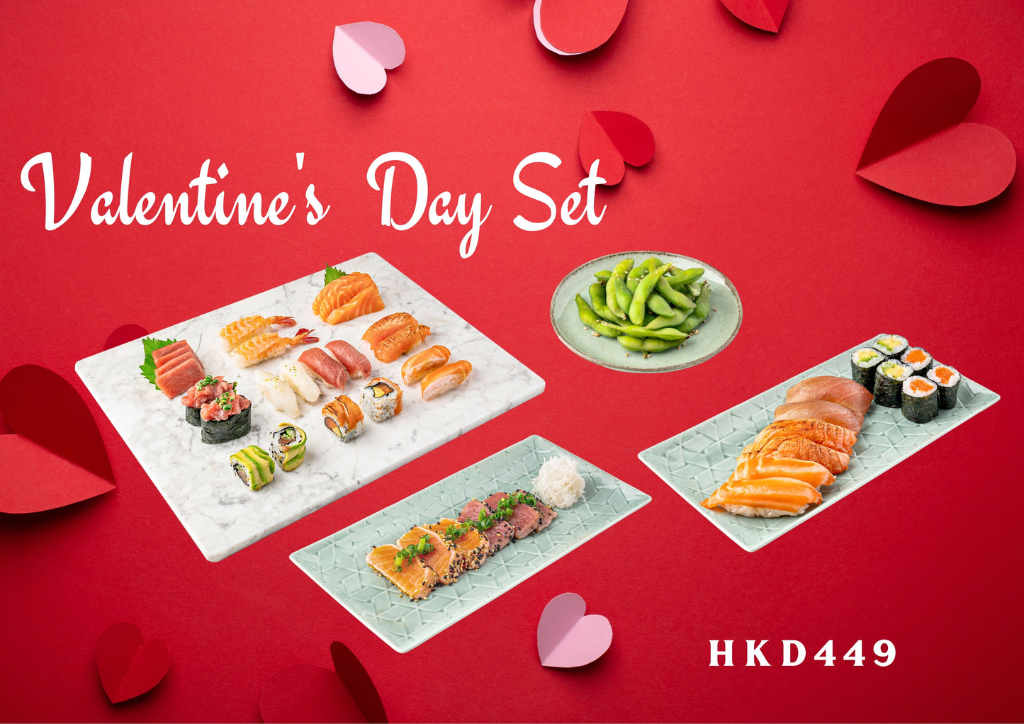 Forget flowers. Sushi is the real love language. 🍣❤️