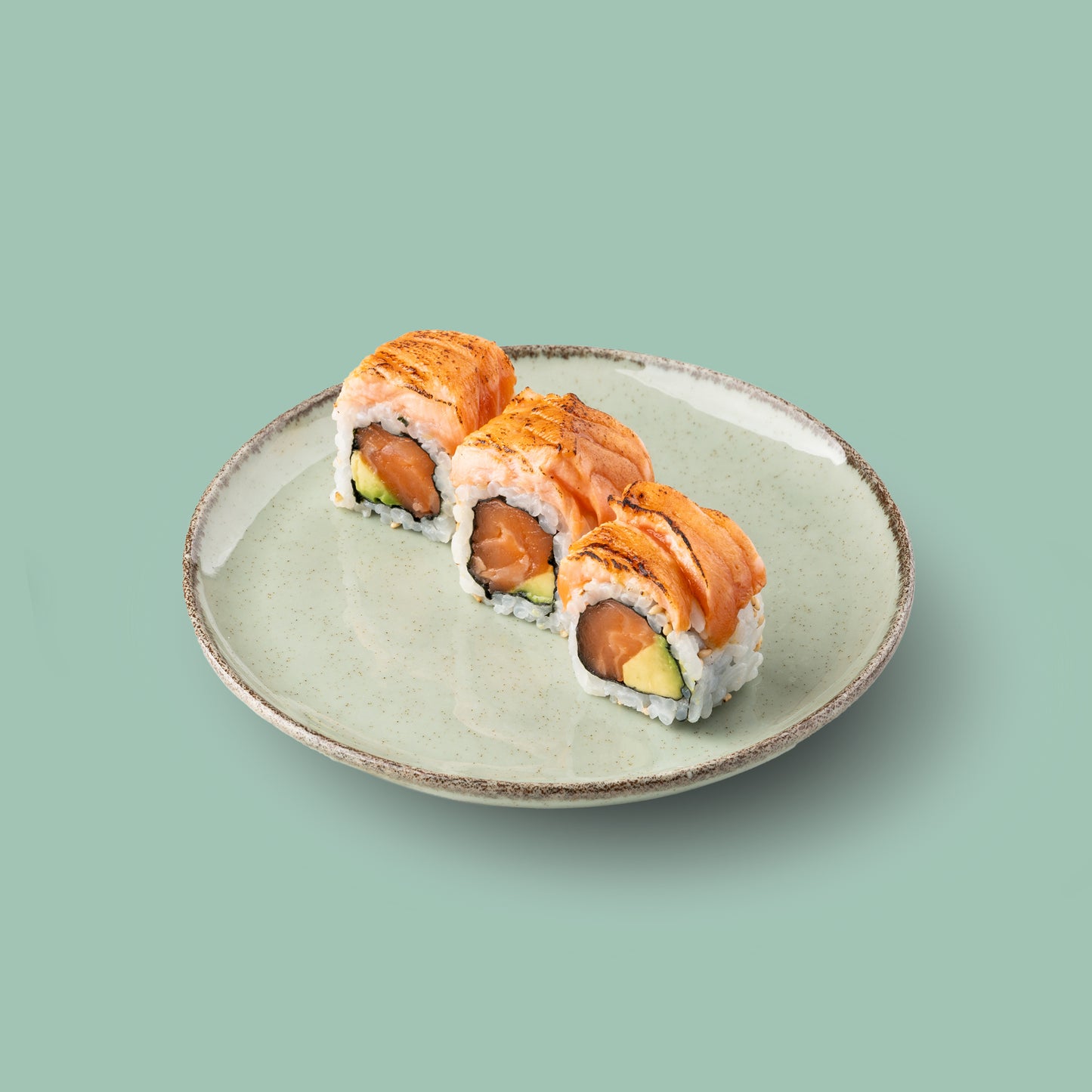 Seared Salmon Avocado Roll (3 pcs)