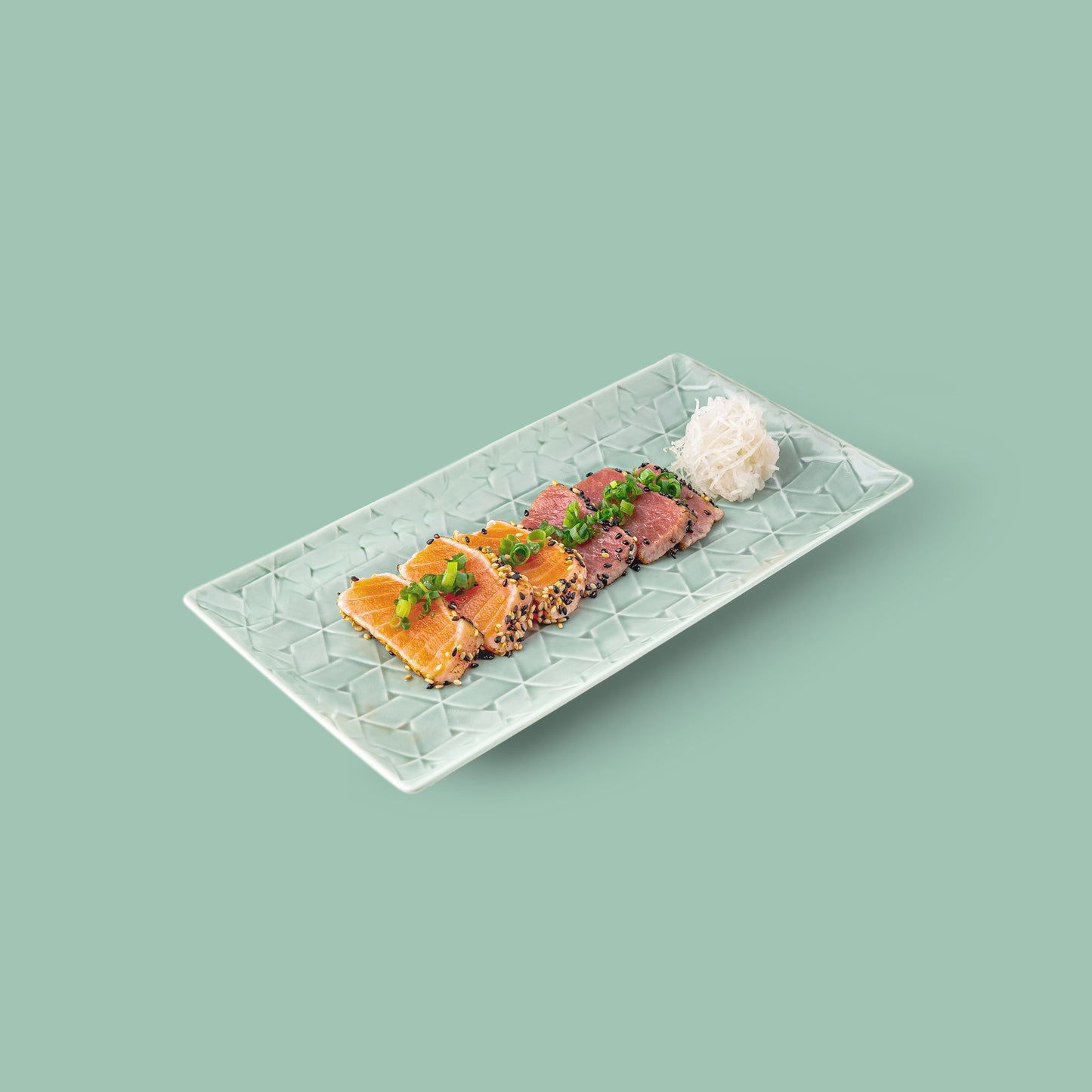 Salmon & Tuna Tataki (6 pcs)